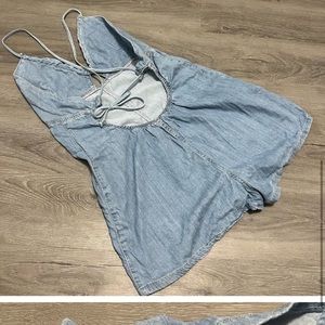 Free People Denim Romper Size Small - trade bundle